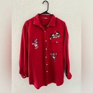 Vintage Disney Button-Up